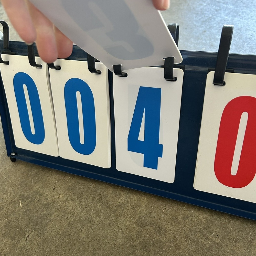 Table Top Flipper Scorekeeper Game Score - Picture 2 of 6